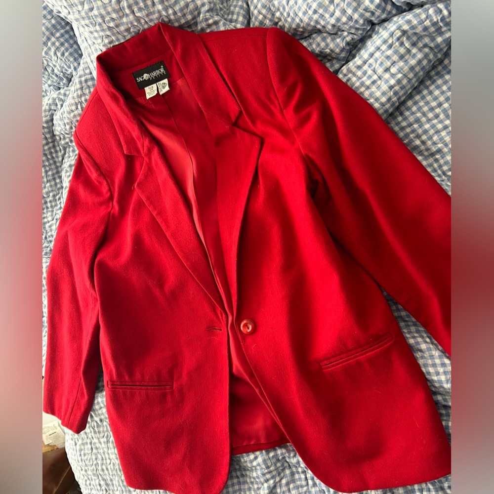 100% Wool Suit Coat